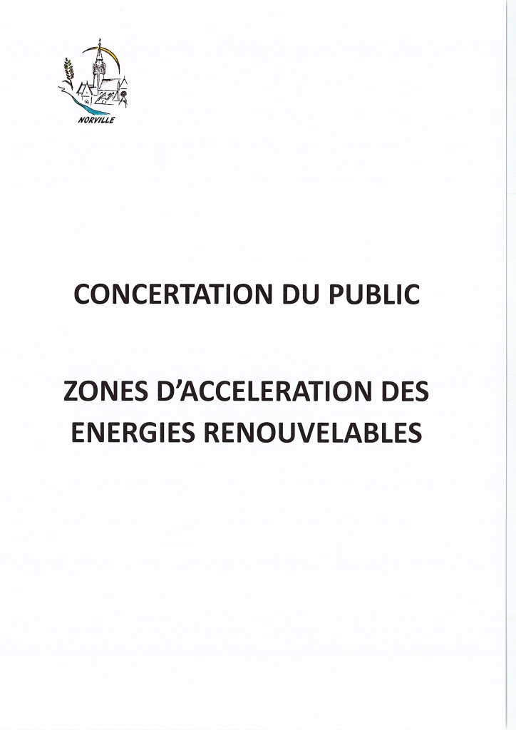 Zones d'accélération des énergies renouvelables